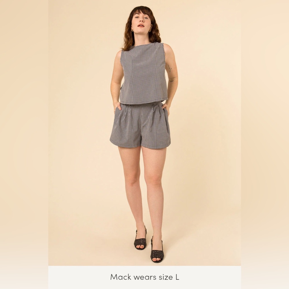 Wayre Flow Short Gingham
